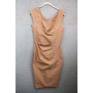 Muxxn Sleeveless Stretchy Bodycon Midi Dress-Size Medium